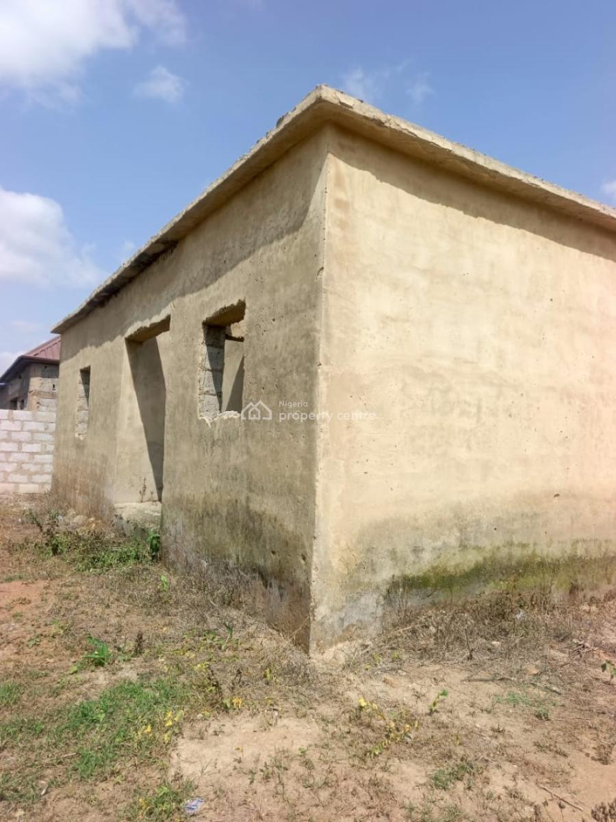 Luxury 2 Bedroom Fully Detach Bungalow Carcass, Lugbe District, Fha (f.h.a), Lugbe District, Abuja, Detached Bungalow for Sale