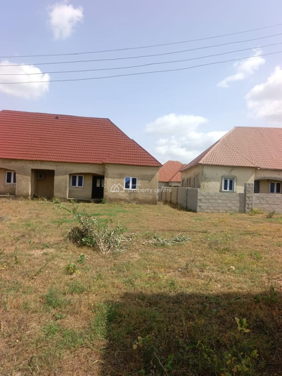 Luxury 2 Bedroom Fully Detach Bungalow Carcass, Lugbe District, Fha (f.h.a), Lugbe District, Abuja, Detached Bungalow for Sale