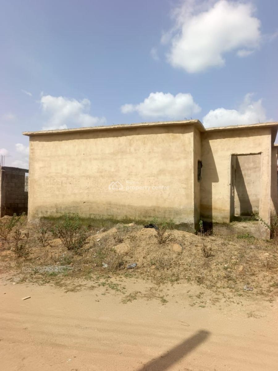 Luxury 2 Bedroom Fully Detach Bungalow Carcass, Lugbe District, Fha (f.h.a), Lugbe District, Abuja, Detached Bungalow for Sale