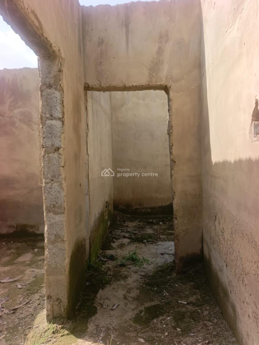 Luxury 2 Bedroom Fully Detach Bungalow Carcass, Lugbe District, Fha (f.h.a), Lugbe District, Abuja, Detached Bungalow for Sale