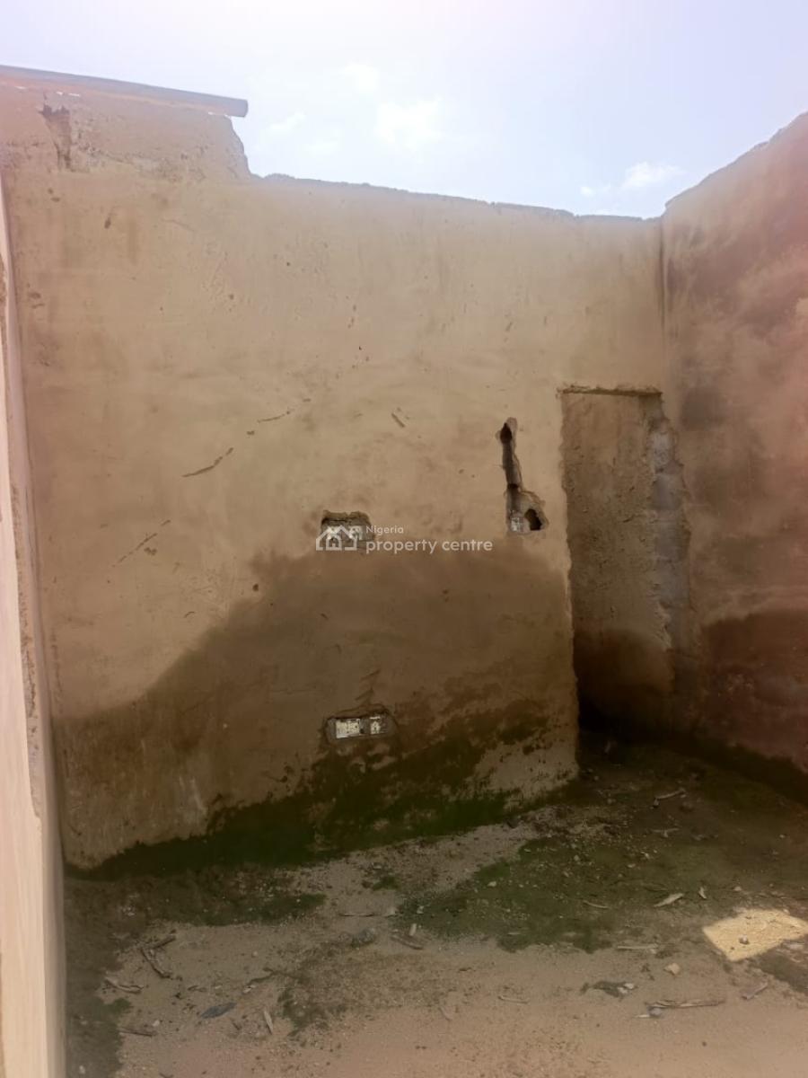 Luxury 2 Bedroom Fully Detach Bungalow Carcass, Lugbe District, Fha (f.h.a), Lugbe District, Abuja, Detached Bungalow for Sale