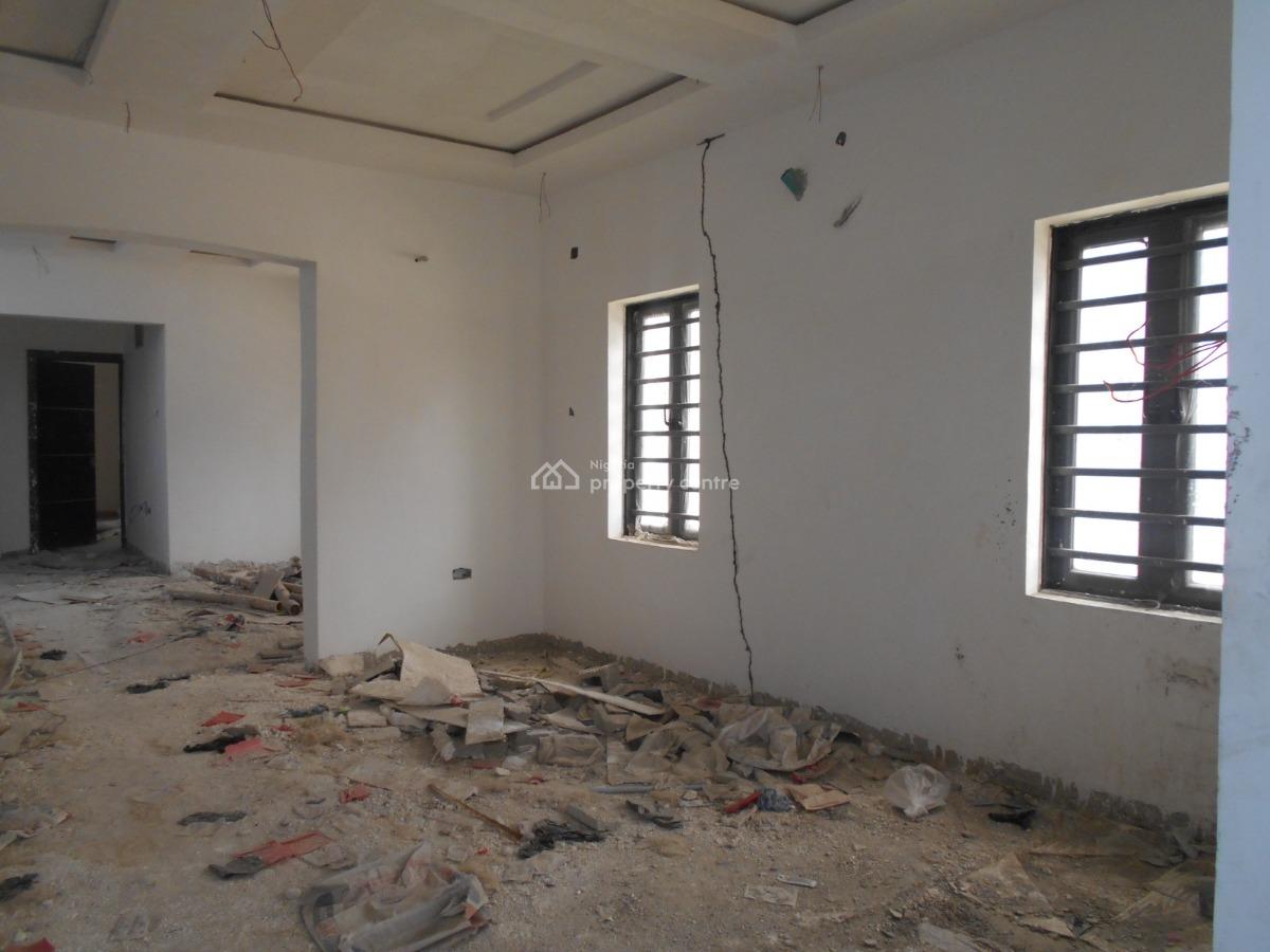 4 Bedroom Semi Detached (carcass), Ajayi Apatha, Sangotedo, Ajah, Lagos, Semi-detached Duplex for Sale