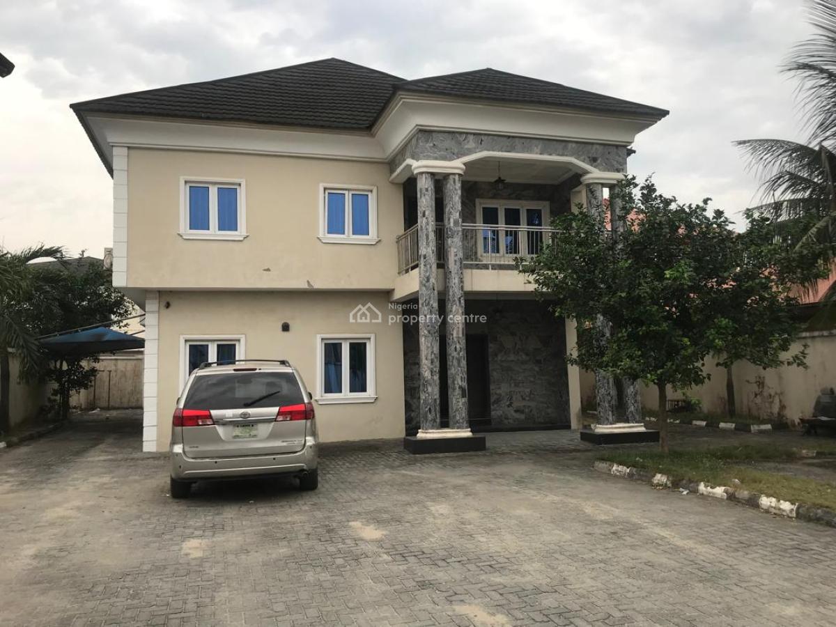 Very Spacious 5 Bedroom Fully Detached with a Tennis Court, First Unity Estate, Badore Ajah, Lekki, Badore, Ajah, Lagos, Detached Duplex for Sale