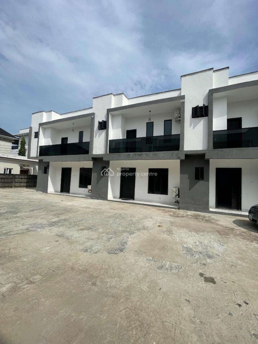 3 Bedroom Terrace Duplex with Massive Studio Bq, By Abraham Adesanya Estate, Ajah, Lagos, Terraced Duplex for Rent