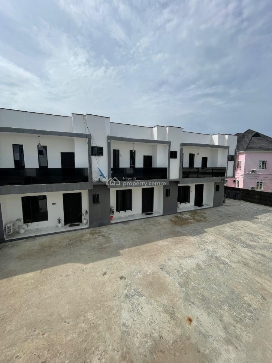 3 Bedroom Terrace Duplex with Massive Studio Bq, By Abraham Adesanya Estate, Ajah, Lagos, Terraced Duplex for Rent