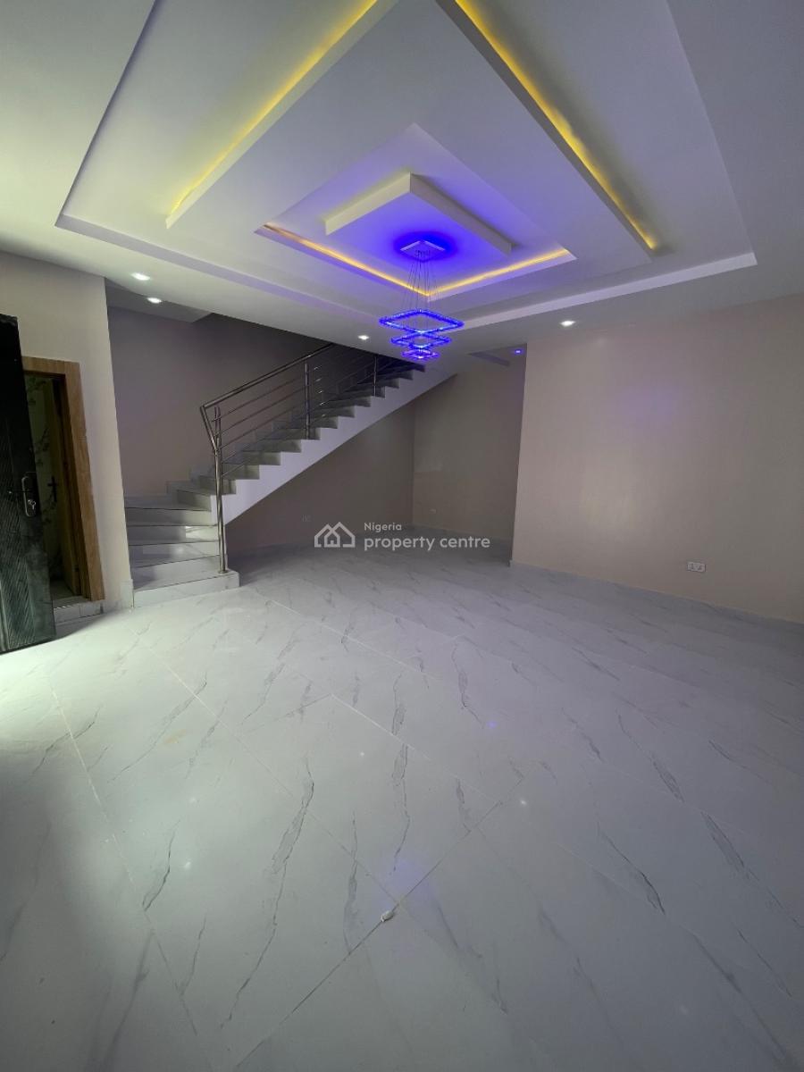 3 Bedroom Terrace Duplex with Massive Studio Bq, By Abraham Adesanya Estate, Ajah, Lagos, Terraced Duplex for Rent