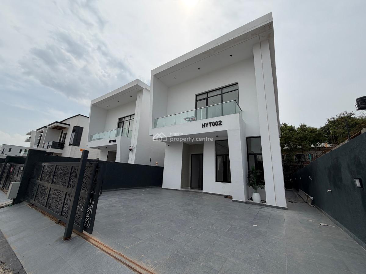 Exquisite 5 Bedroom Detached Duplex with a Bq and Swimming Pool, Chevron, Lekki, Lagos, Detached Duplex for Sale