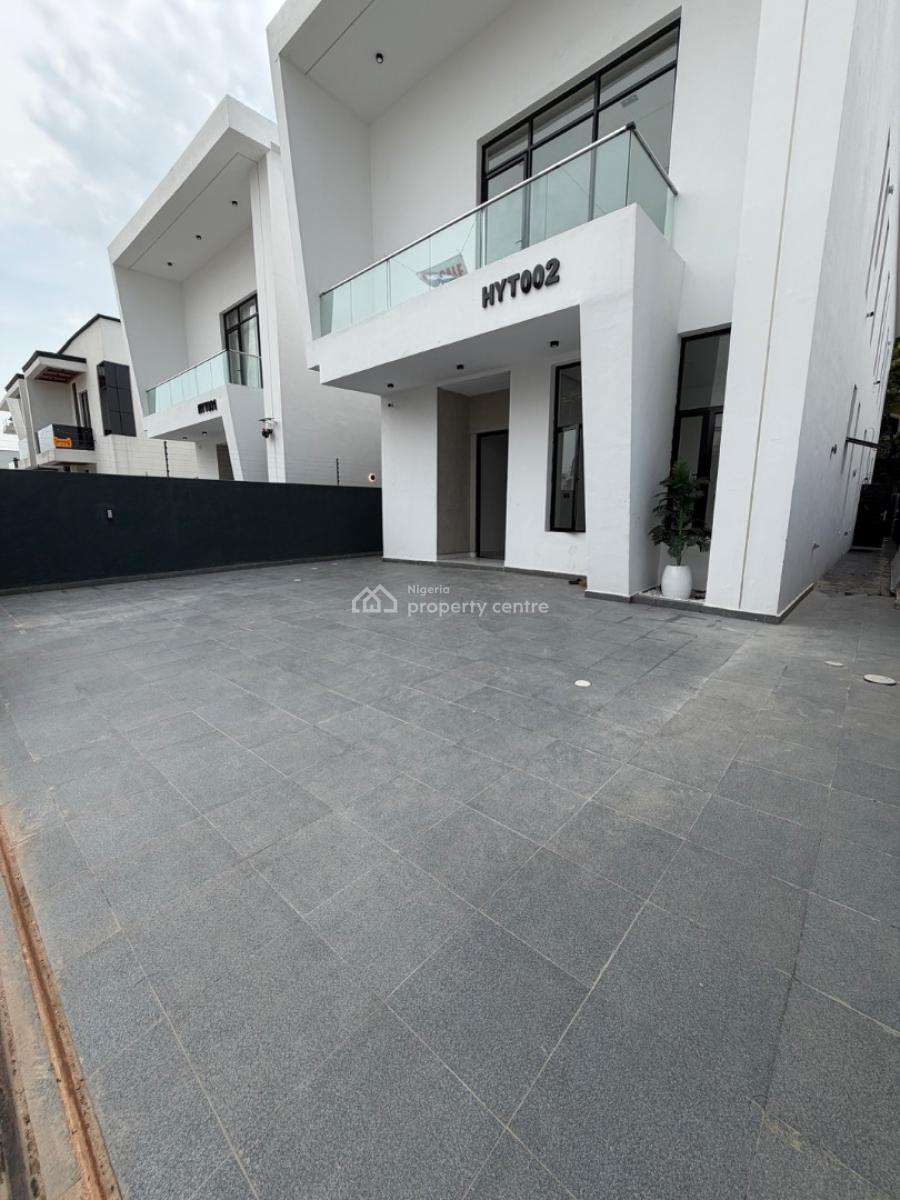 Exquisite 5 Bedroom Detached Duplex with a Bq and Swimming Pool, Chevron, Lekki, Lagos, Detached Duplex for Sale