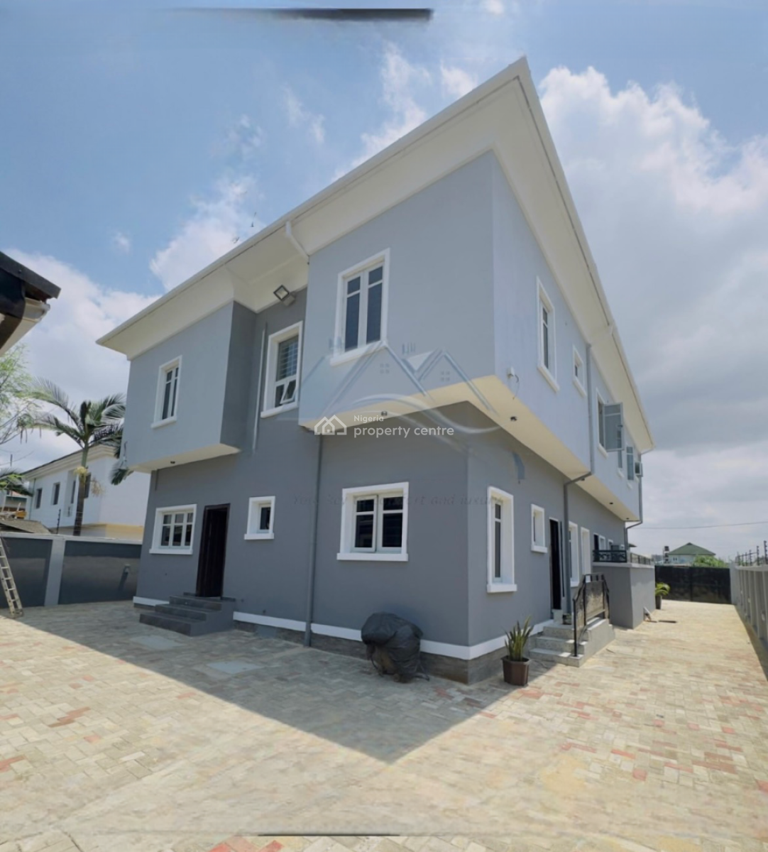Newly Built 4 Bedroom Duplex Plus Studio Bq, Ogudu, Lagos, Detached Duplex for Sale