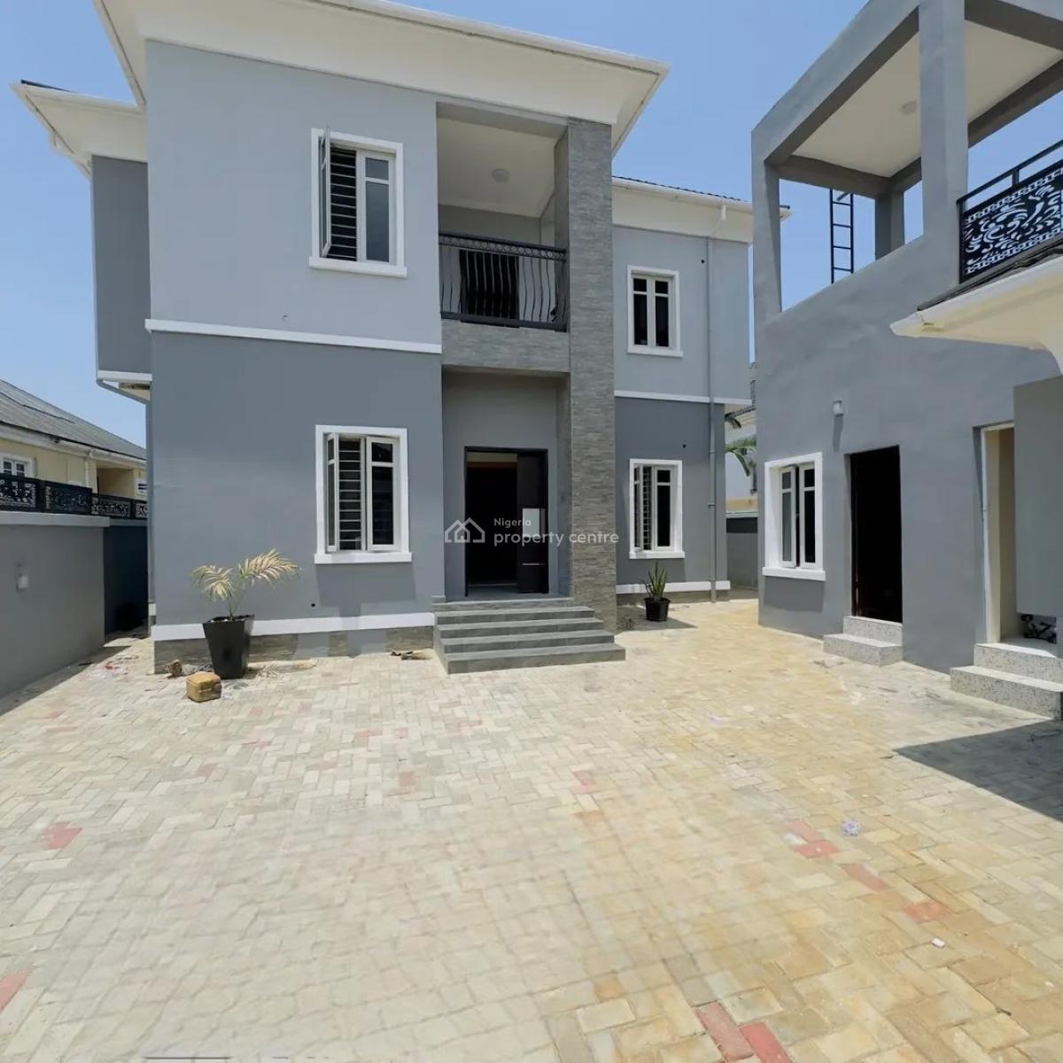 Newly Built 4 Bedroom Duplex Plus Studio Bq, Ogudu, Lagos, Detached Duplex for Sale