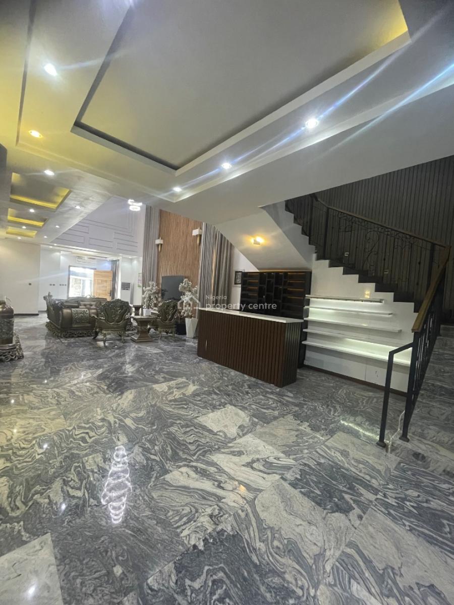 Well Built Fully Furnished 6 Bedroom Detached Duplex with 2 Room Bq, Lekki Phase 1, Lekki, Lagos, Detached Duplex for Rent