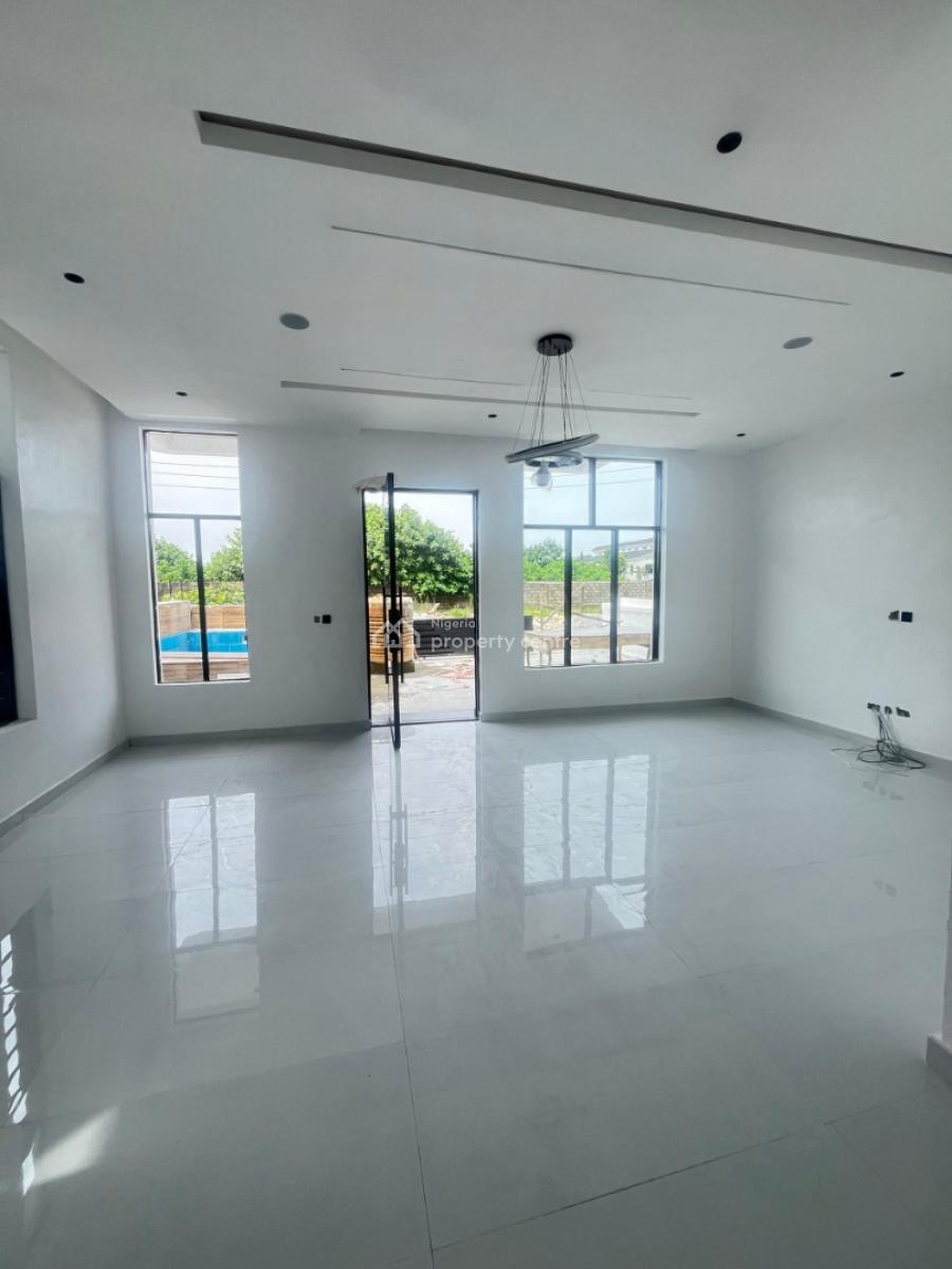 Newly Built 4-bedroom Fully Detached Duplex with Bq and Pool, Sangotedo, Ajah, Lagos, Detached Duplex for Sale