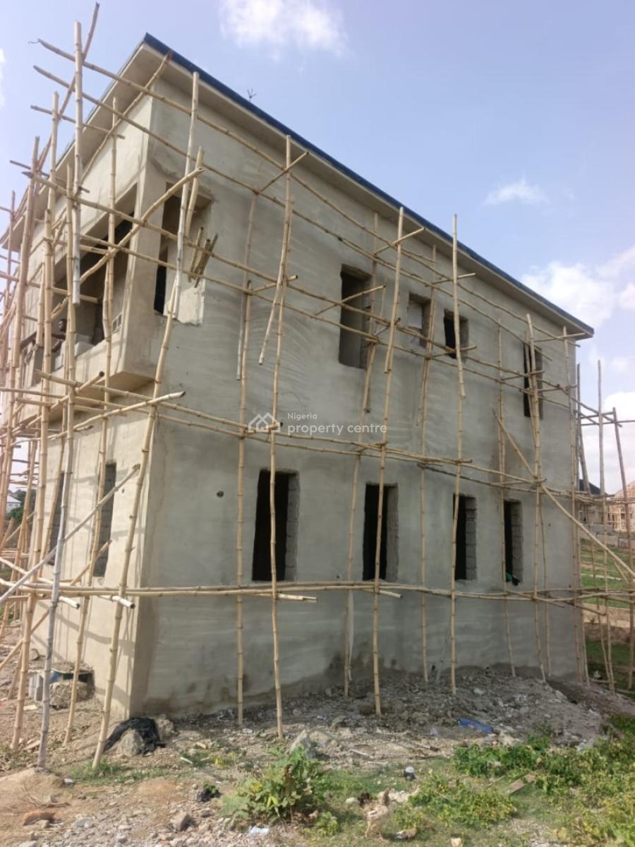 Luxury 5 Bedroom Fully Detach Duplex Carcass, Fha (f.h.a), Lugbe District, Abuja, Detached Duplex for Sale