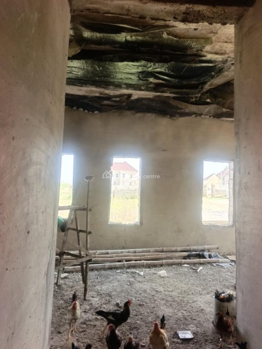 Luxury 5 Bedroom Fully Detach Duplex Carcass, Fha (f.h.a), Lugbe District, Abuja, Detached Duplex for Sale