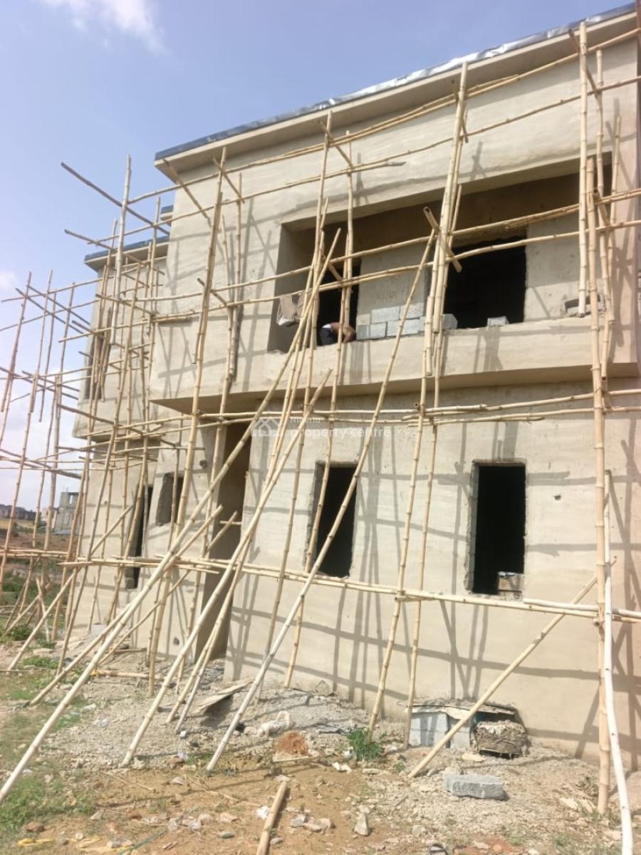 Luxury 5 Bedroom Fully Detach Duplex Carcass, Fha (f.h.a), Lugbe District, Abuja, Detached Duplex for Sale