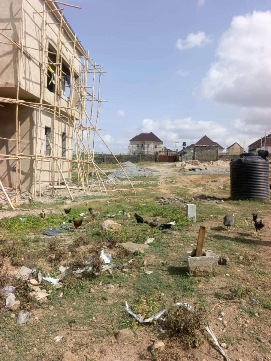 Luxury 5 Bedroom Fully Detach Duplex Carcass, Fha (f.h.a), Lugbe District, Abuja, Detached Duplex for Sale