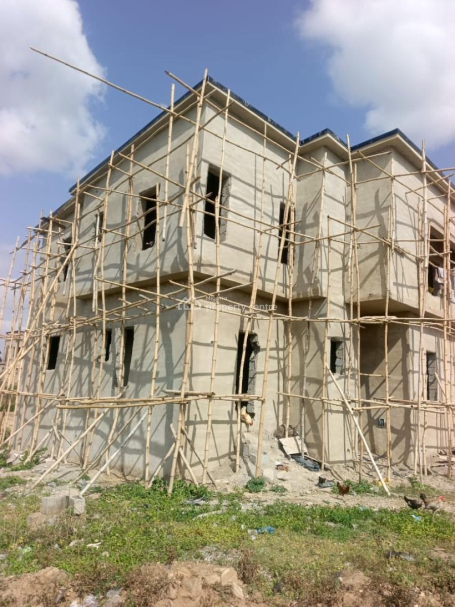 Luxury 5 Bedroom Fully Detach Duplex Carcass, Fha (f.h.a), Lugbe District, Abuja, Detached Duplex for Sale