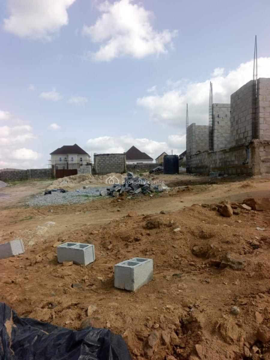 Luxury 5 Bedroom Fully Detach Duplex Carcass, Fha (f.h.a), Lugbe District, Abuja, Detached Duplex for Sale