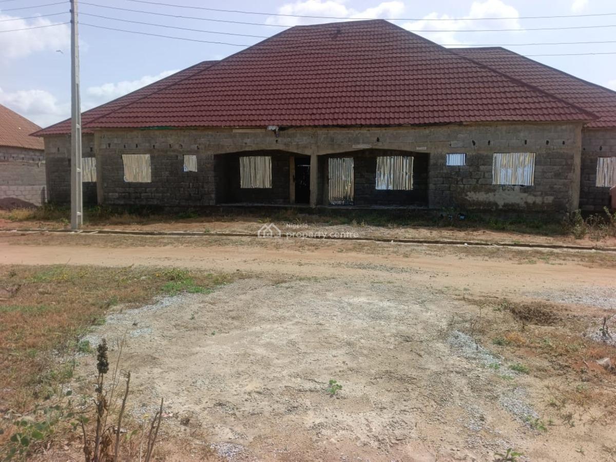 Luxury 3bedroom Semi-detach Bungalow Carcass in Lugbe -abuja, Lugbe District. Abuja - Nigeria., Fha (f.h.a), Lugbe District, Abuja, Semi-detached Bungalow for Sale