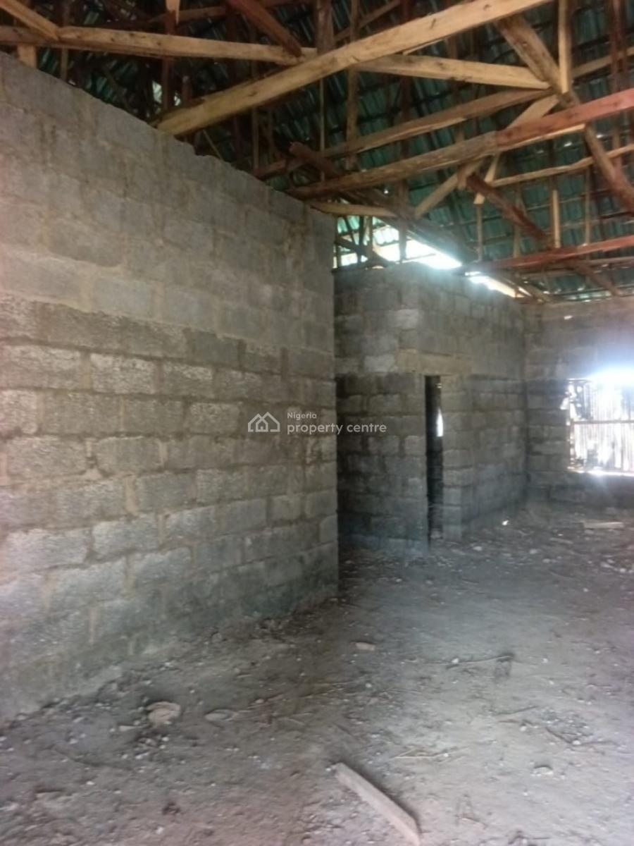 Luxury 3bedroom Semi-detach Bungalow Carcass in Lugbe -abuja, Lugbe District. Abuja - Nigeria., Fha (f.h.a), Lugbe District, Abuja, Semi-detached Bungalow for Sale