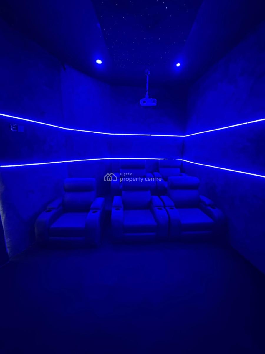The Monarch Residence  Luxury Home with Pool, Cinema & Gym, Chevron, Lekki, Lagos, Detached Duplex for Sale