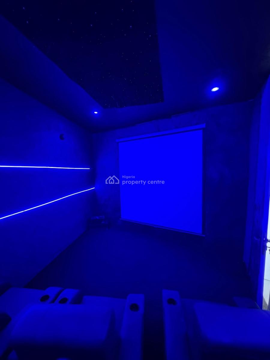 The Monarch Residence  Luxury Home with Pool, Cinema & Gym, Chevron, Lekki, Lagos, Detached Duplex for Sale