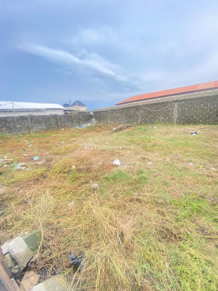 Half Plot of Fenced and Gated Land Measuring 362sqm, Lafiaji Street Off Orchid Road Lekki Lagos, Lekki, Lagos, Residential Land for Sale