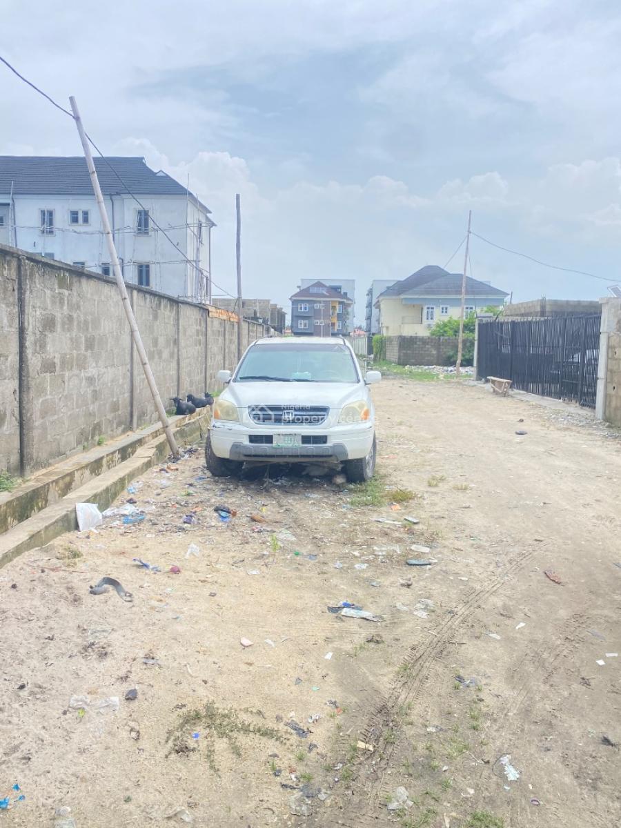 Half Plot of Fenced and Gated Land Measuring 362sqm, Lafiaji Street Off Orchid Road Lekki Lagos, Lekki, Lagos, Residential Land for Sale