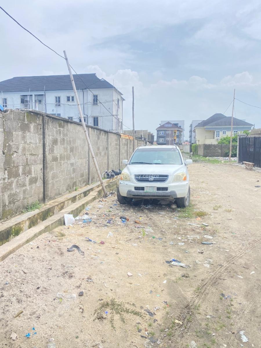 Half Plot of Fenced and Gated Land Measuring 362sqm, Lafiaji Street Off Orchid Road Lekki Lagos, Lekki, Lagos, Residential Land for Sale