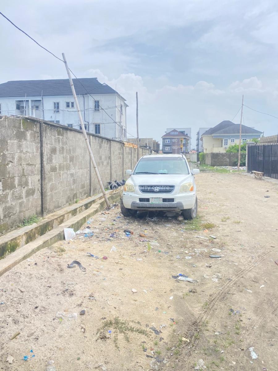 Half Plot of Fenced and Gated Land Measuring 362sqm, Lafiaji Street Off Orchid Road Lekki Lagos, Lekki, Lagos, Residential Land for Sale