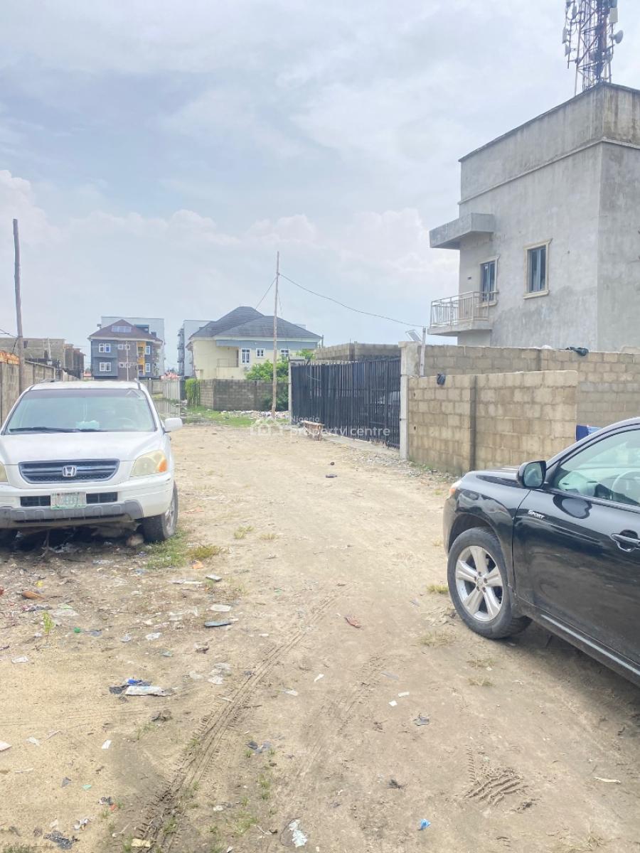 Half Plot of Fenced and Gated Land Measuring 362sqm, Lafiaji Street Off Orchid Road Lekki Lagos, Lekki, Lagos, Residential Land for Sale