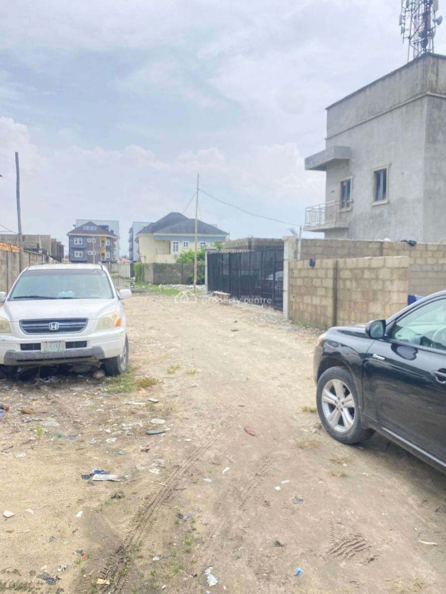 Half Plot of Fenced and Gated Land Measuring 362sqm, Lafiaji Street Off Orchid Road Lekki Lagos, Lekki, Lagos, Residential Land for Sale