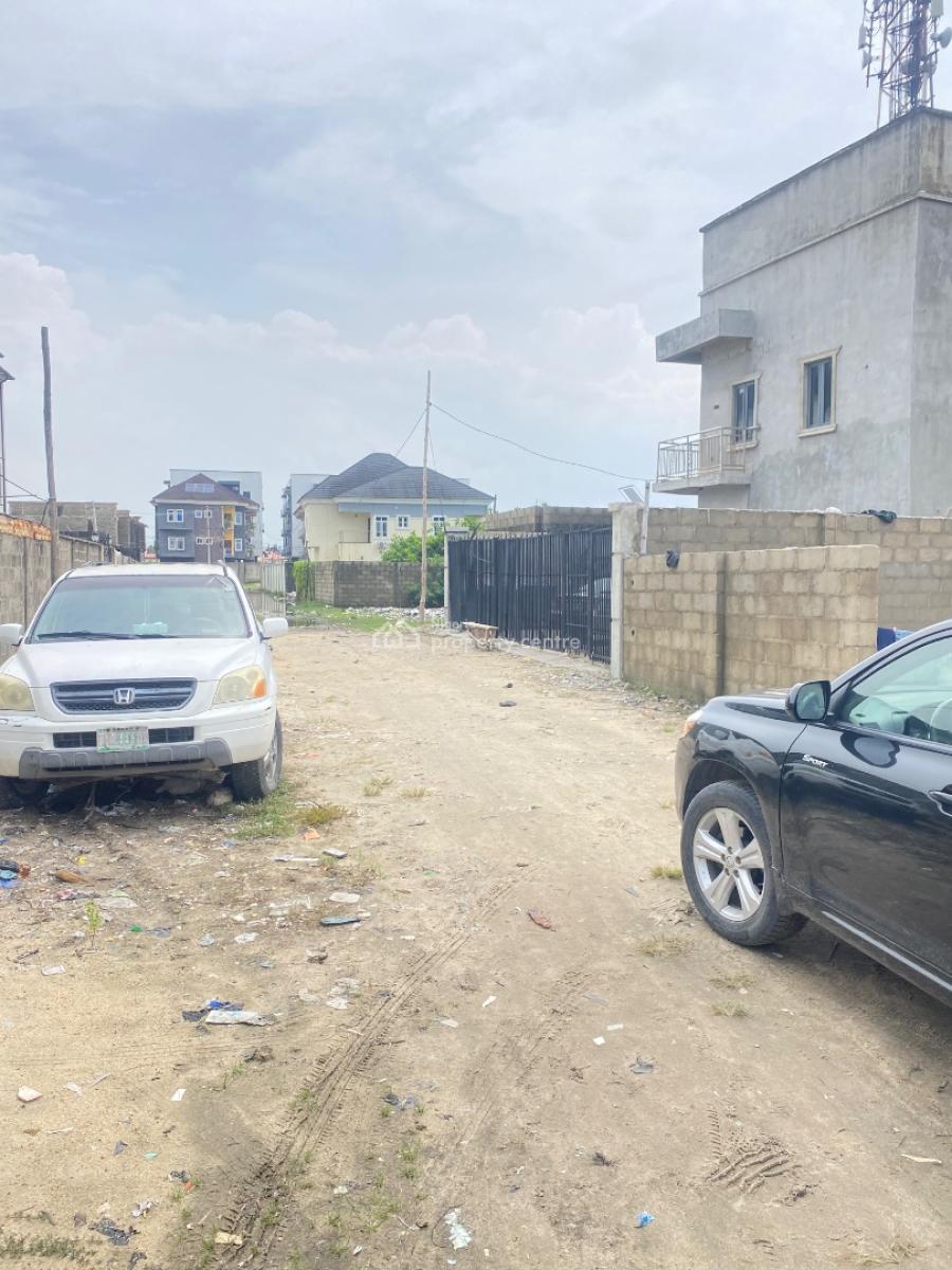 Half Plot of Fenced and Gated Land Measuring 362sqm, Lafiaji Street Off Orchid Road Lekki Lagos, Lekki, Lagos, Residential Land for Sale