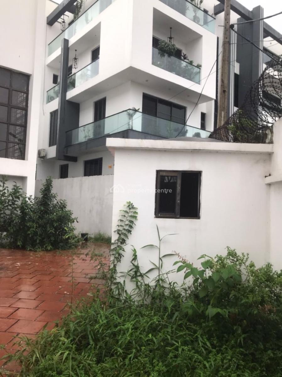 a Prestigious 6-bedroom Terraced Home in The Heart of Shonibare Estate, Shonibare Town House, Maryland, Lagos, Terraced Duplex for Sale