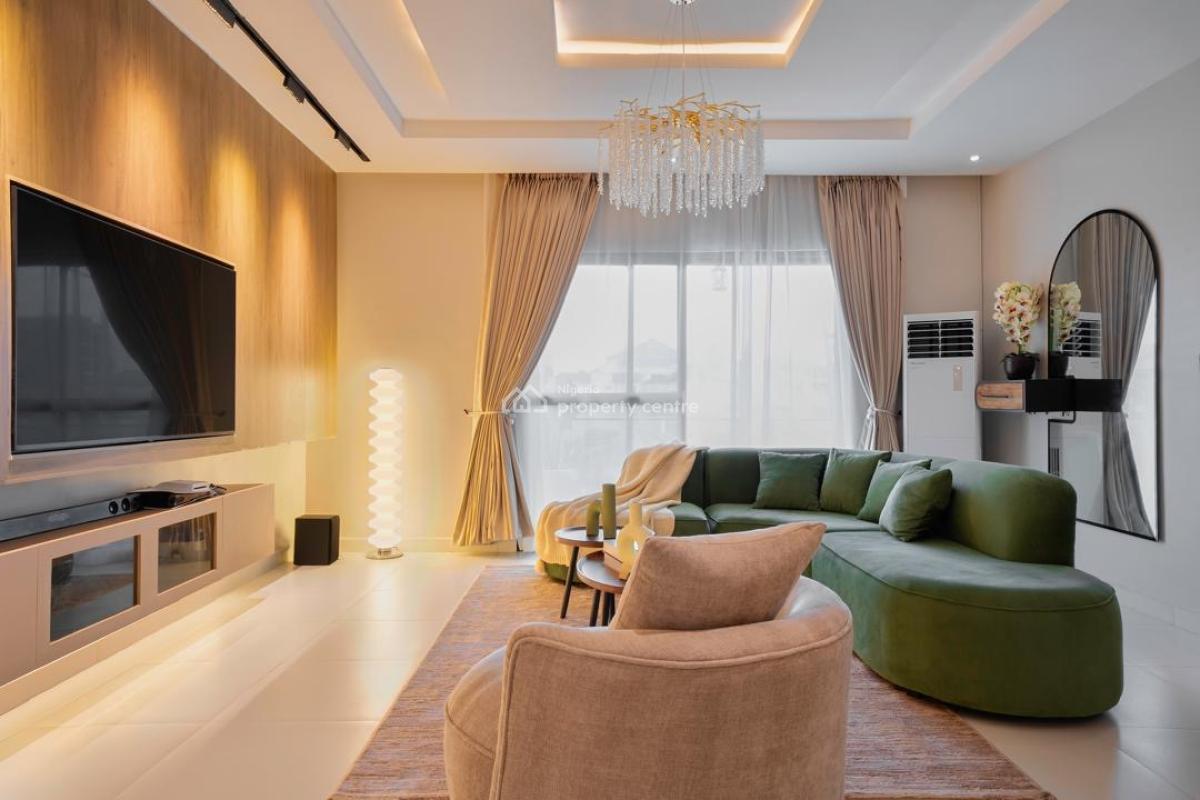 Lux & Chic Cityview 2-bedroom with Wonderful Amenities, Lekki Phase 1, Lekki, Lagos, Flat / Apartment Short Let