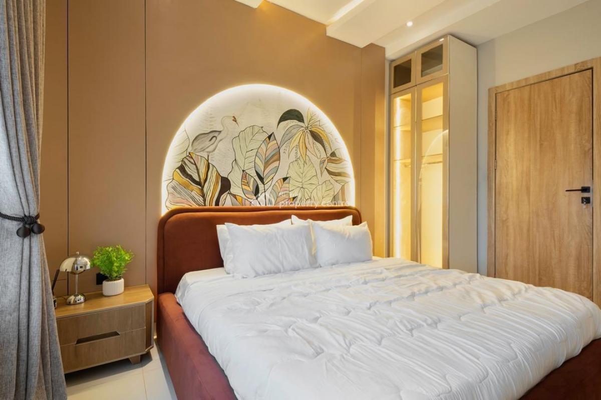 Lux & Chic Cityview 2-bedroom with Wonderful Amenities, Lekki Phase 1, Lekki, Lagos, Flat / Apartment Short Let
