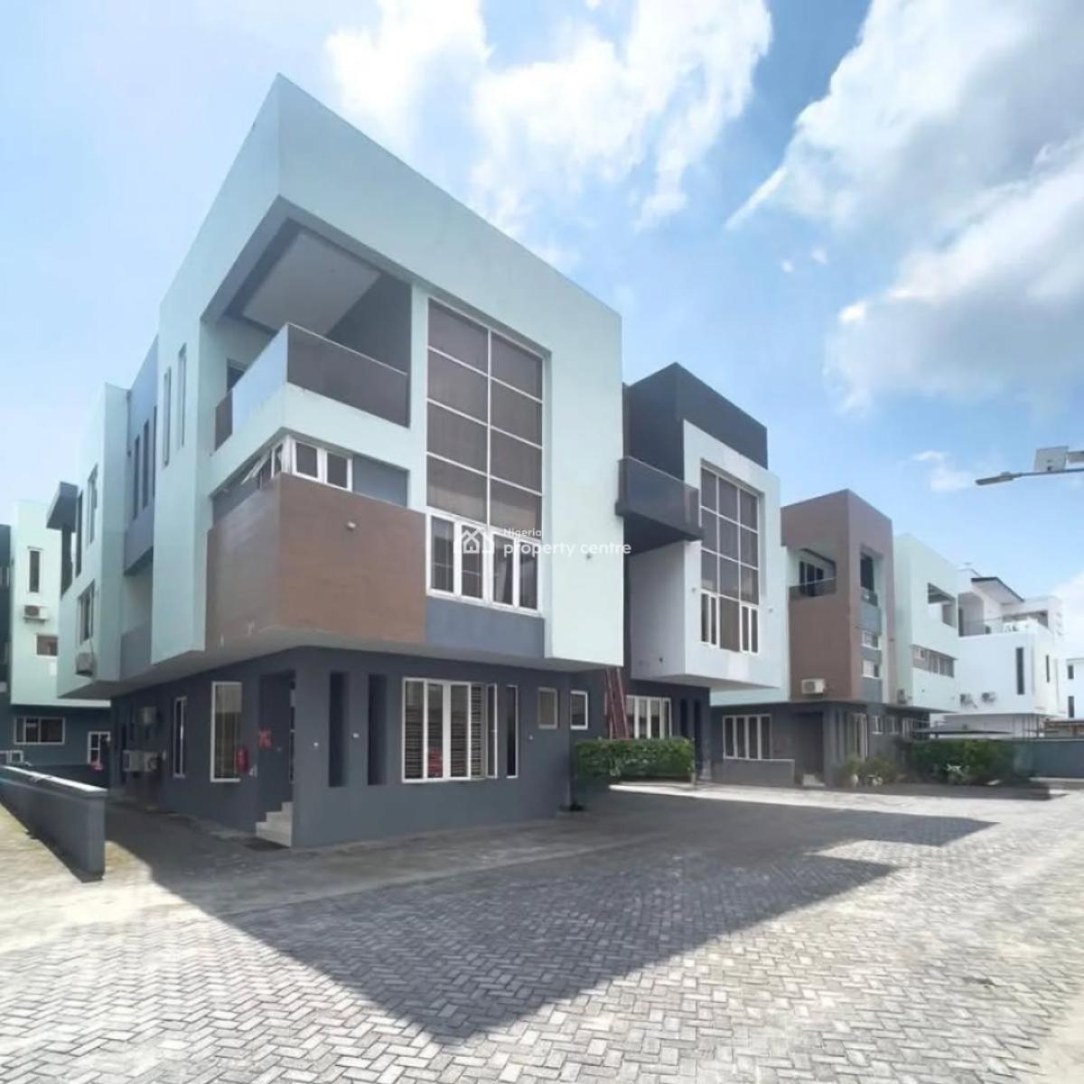 Luc Standard 5-bed Duplex (24hrs Services), By Victory Park Estate, Osapa, Lekki, Lagos, Semi-detached Duplex for Rent
