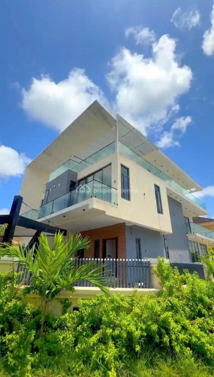 Exquisitely Finished 5 Bedroom with Pool & Cinema on 600sqm, Northern Foreshore Estate Off Chevron Drive, Lekki, Lagos, Detached Duplex for Sale