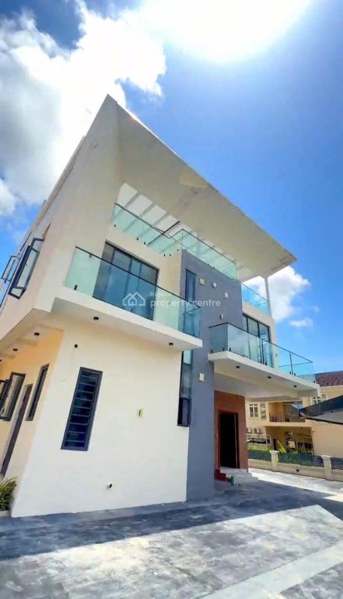 Exquisitely Finished 5 Bedroom with Pool & Cinema on 600sqm, Northern Foreshore Estate Off Chevron Drive, Lekki, Lagos, Detached Duplex for Sale