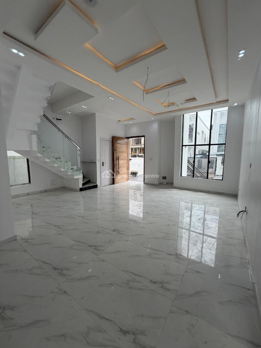 Fantastically Finished 4 Bedroom Detached Duplex with a Bq & Pool, Chevron, Lekki, Lagos, Detached Duplex for Sale