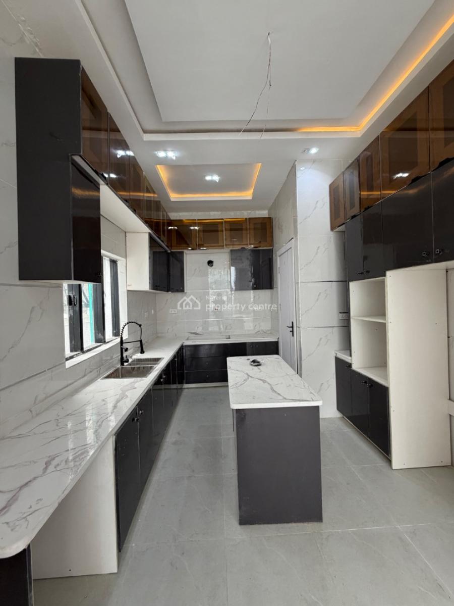 Fantastically Finished 4 Bedroom Detached Duplex with a Bq & Pool, Chevron, Lekki, Lagos, Detached Duplex for Sale