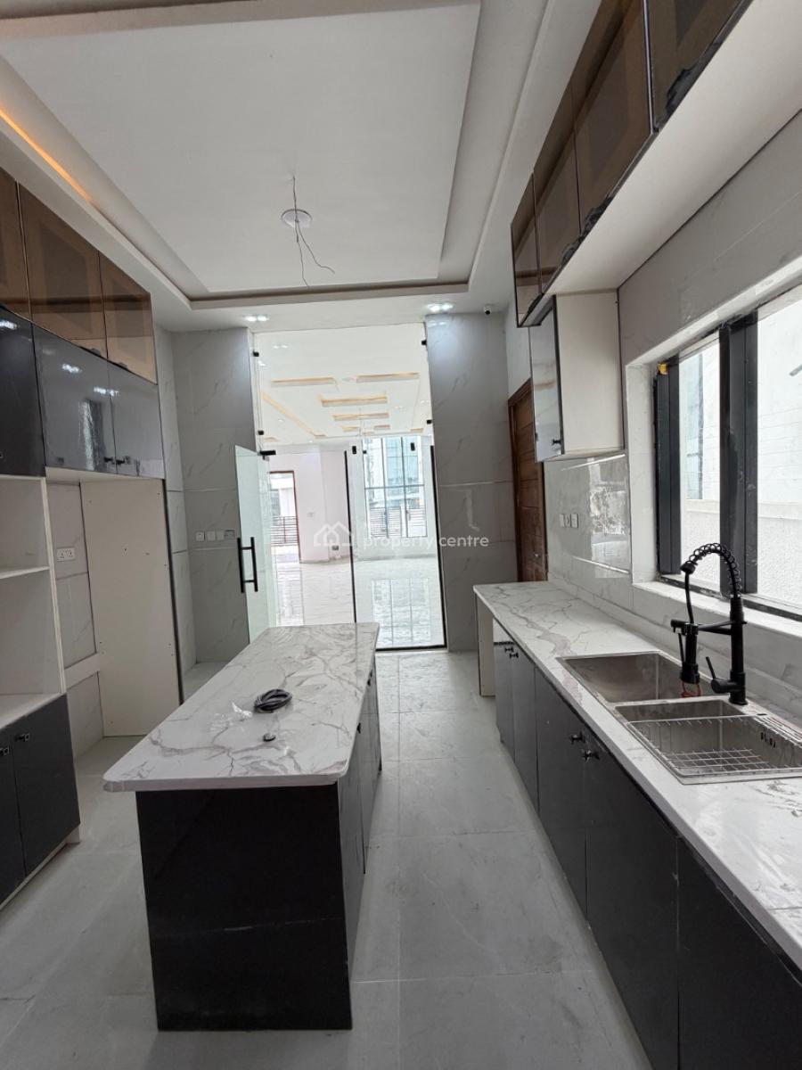 Fantastically Finished 4 Bedroom Detached Duplex with a Bq & Pool, Chevron, Lekki, Lagos, Detached Duplex for Sale