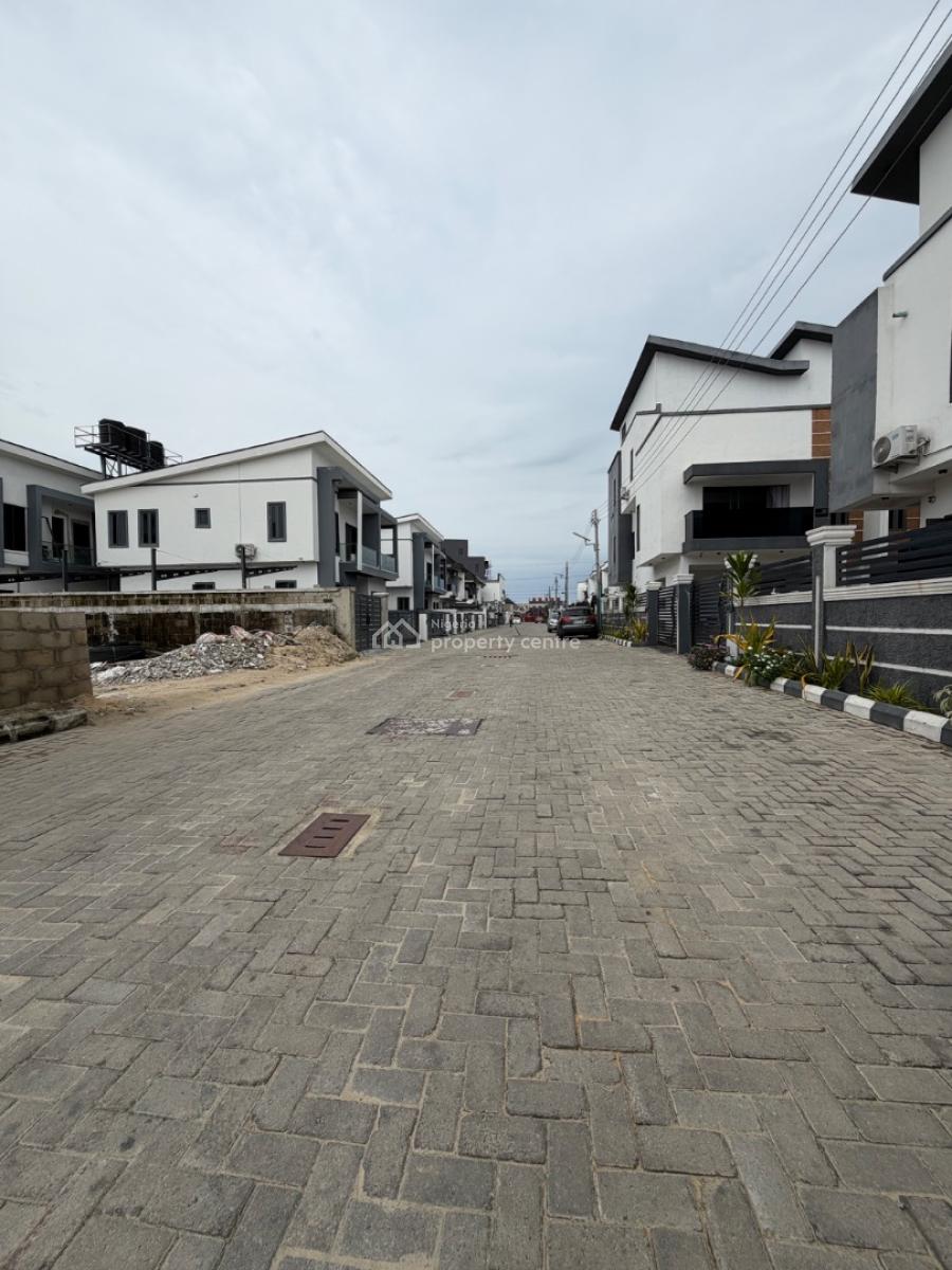 Fantastically Finished 4 Bedroom Detached Duplex with a Bq & Pool, Chevron, Lekki, Lagos, Detached Duplex for Sale