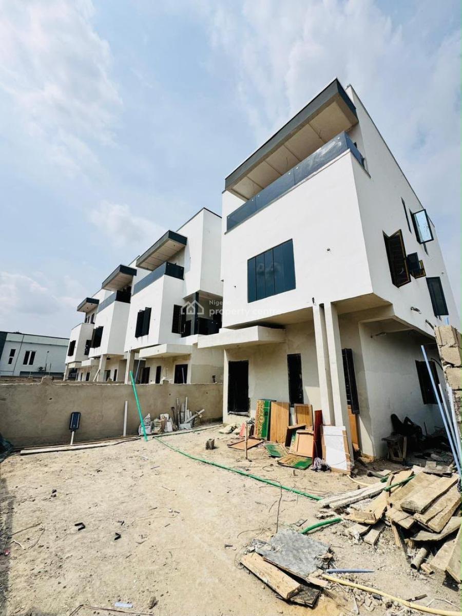 Luxury Built 4 Bedroom Semi Detached Plus Bq, Eye Catchy Built 4 Bedroom  Detached Duplex Plus Bq in Secured Estate, Opebi, Ikeja, Lagos, Semi-detached Duplex for Sale
