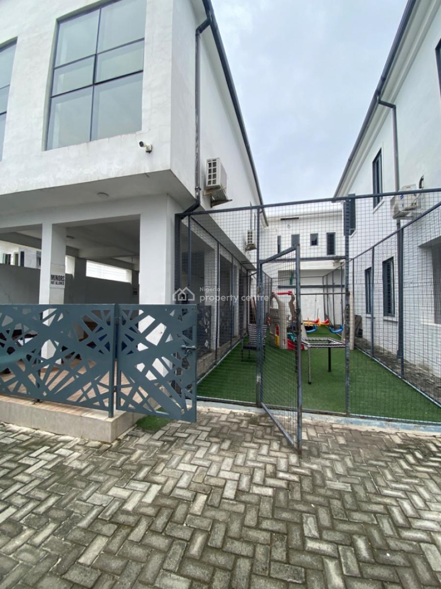 Fully Serviced 4 Bedrooms Terrace Duplex No Bq, Lekki Phase 2, Lekki, Lagos, Terraced Duplex for Rent