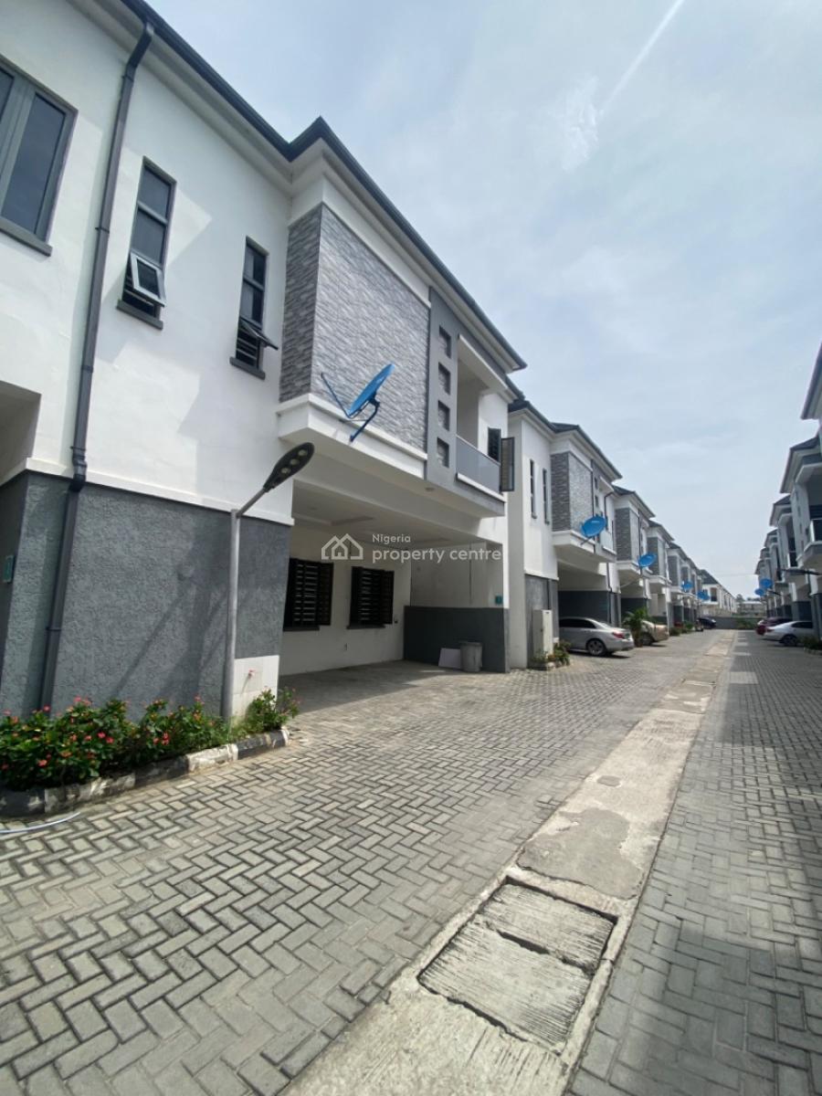 Spacious 4 Bedrooms Terrace Duplex No Bq, Orchid Lekki, Lekki Phase 2, Lekki, Lagos, Terraced Duplex for Rent