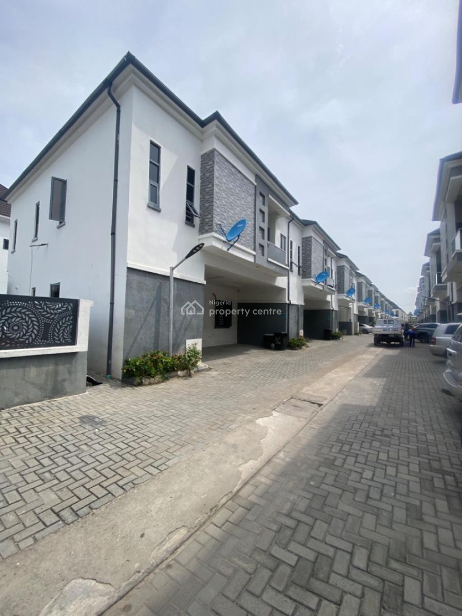 Spacious 4 Bedrooms Terrace Duplex No Bq, Orchid Lekki, Lekki Phase 2, Lekki, Lagos, Terraced Duplex for Rent