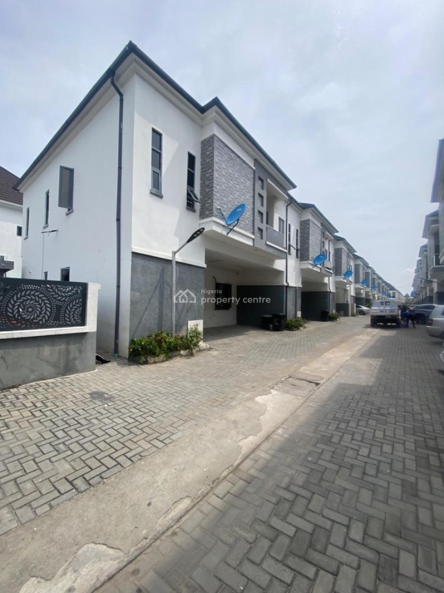 Spacious 4 Bedrooms Terrace Duplex No Bq, Orchid Lekki, Lekki Phase 2, Lekki, Lagos, Terraced Duplex for Rent