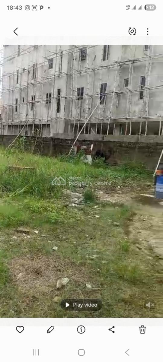 1 Plot Land, Chevron Estate, Agungi, Lekki, Lagos, Residential Land for Sale
