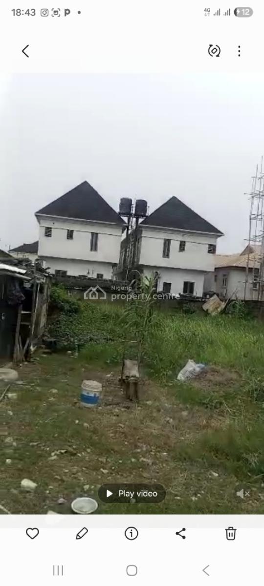 1 Plot Land, Chevron Estate, Agungi, Lekki, Lagos, Residential Land for Sale